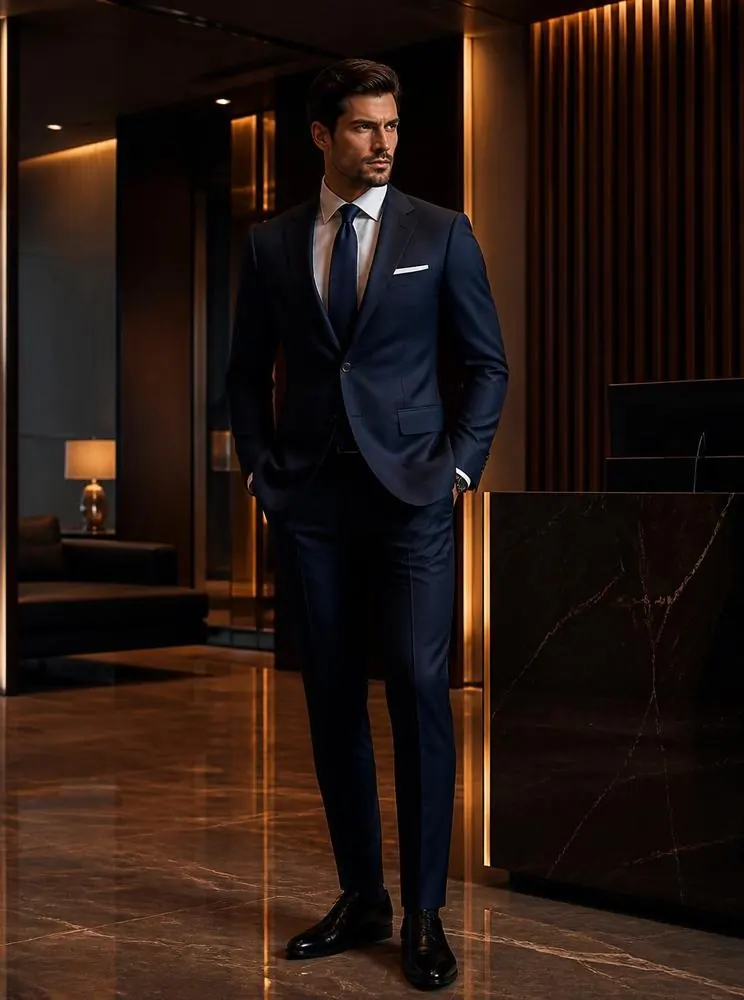 Bespoke Business Suit for men — made to measure by Daniel Bespoke